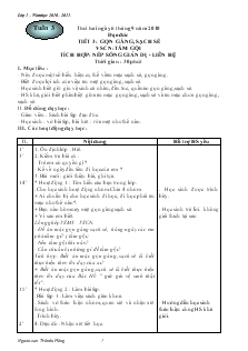 Giáo án Lớp 1 - Tuần 3 - Trần Thị Hằng – Trường Tiểu học Bình An 4