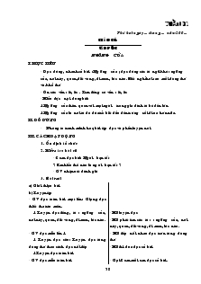 Giáo án Lớp 1 - Tuần 31