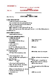 Giáo án Lớp 2 - Tuần 25