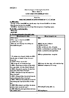 Giáo án Lớp 2 - Tuần 35