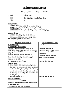 Giáo án Tiếng Việt lớp 1 - Tiết 64 - Ôn tập âm và chữ ghi âm
