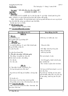 Giáo án Lớp 1 - Tuần 35 - Phạm Thị Anh - Trường TH Hứa Tạo