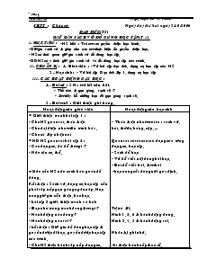 Giáo Án Lớp 1 - Tuần 5 - Phạm Thị Mỹ Hạnh - Trường Tiểu Học Tà Ngào