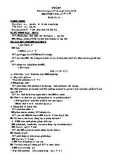 Giáo án Lớp 1 - Tuần 5