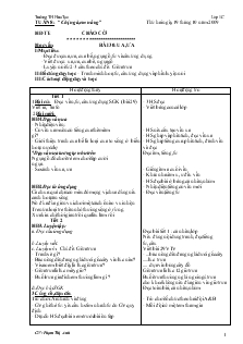 Giáo án Lớp 1 - Tuần 8 - Phạm Thị Anh - Trường TH Hứa Tạo