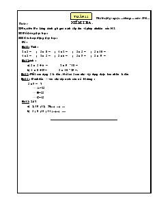 Giáo án Lớp 2 - Tuần 22