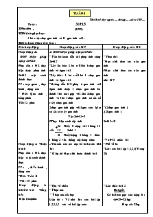 Giáo án Lớp 2 - Tuần 8