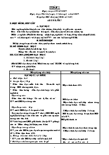 Giáo án Lớp 3 - Tuần 2