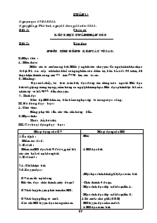 Giáo án Lớp 4 - Tuần 13 - Ngọc Hùng Thắng