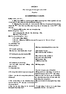 Giáo án Lớp 4 - Tuần 17 - Ngọc Hùng Thắng