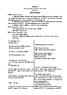 Giáo án Lớp 4 - Tuần 26 - Ngọc Hùng Thắng