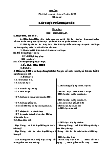 Giáo án Lớp 4 - Tuần 3 - Ngọc Hùng Thắng