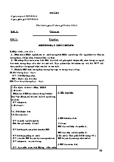 Giáo án Lớp 4 - Tuần 5 - Ngọc Hùng Thắng