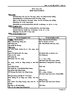 Giáo án môn Học vần - Tiếng Việt - Tuần 21
