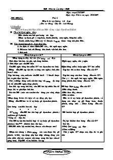 Giáo án Âm nhạc 1 - Nguyễn Thị Ngọc Thành