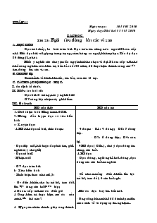 Giáo án Lớp 4 - Tuần 13