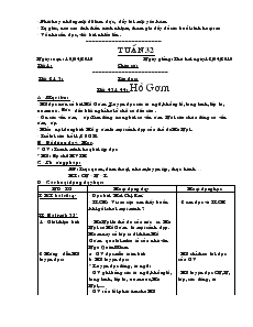 Giáo án Lớp 1 - Tuần 32