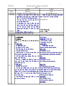 Giáo án Lớp 4 - Tuần 35