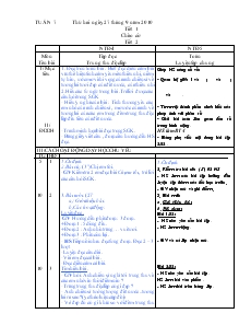 Giáo án Lớp 4 - Tuần 7