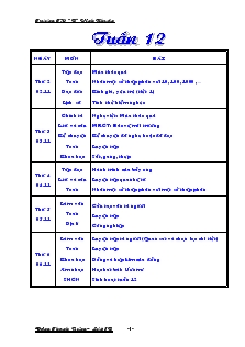 Giáo án Lớp 5 - Tuần 12 - Đặng Thanh Rồng - Trường TH “B” Vĩnh Nhuận