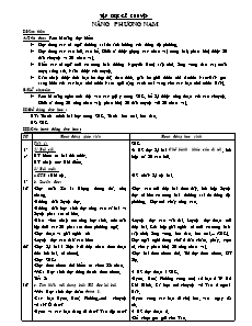 Giáo án các môn lớp 5 - Tuần 12 năm 2007