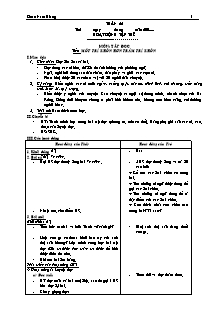 Giáo án các môn lớp 2, học kì II - Tuần 22