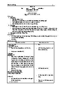 Giáo án các môn lớp 2, học kì II - Tuần 25