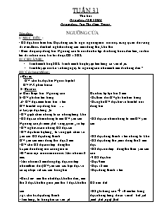 Giáo án dạy các môn học khối 1 - Tuần học 31 (chuẩn)