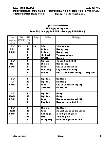 Giáo án Tổng hợp môn lớp 1 - Tuần số 26 - Trường PTCS Hàm Ninh